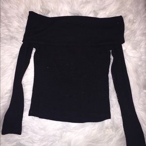 Off the shoulder sweater